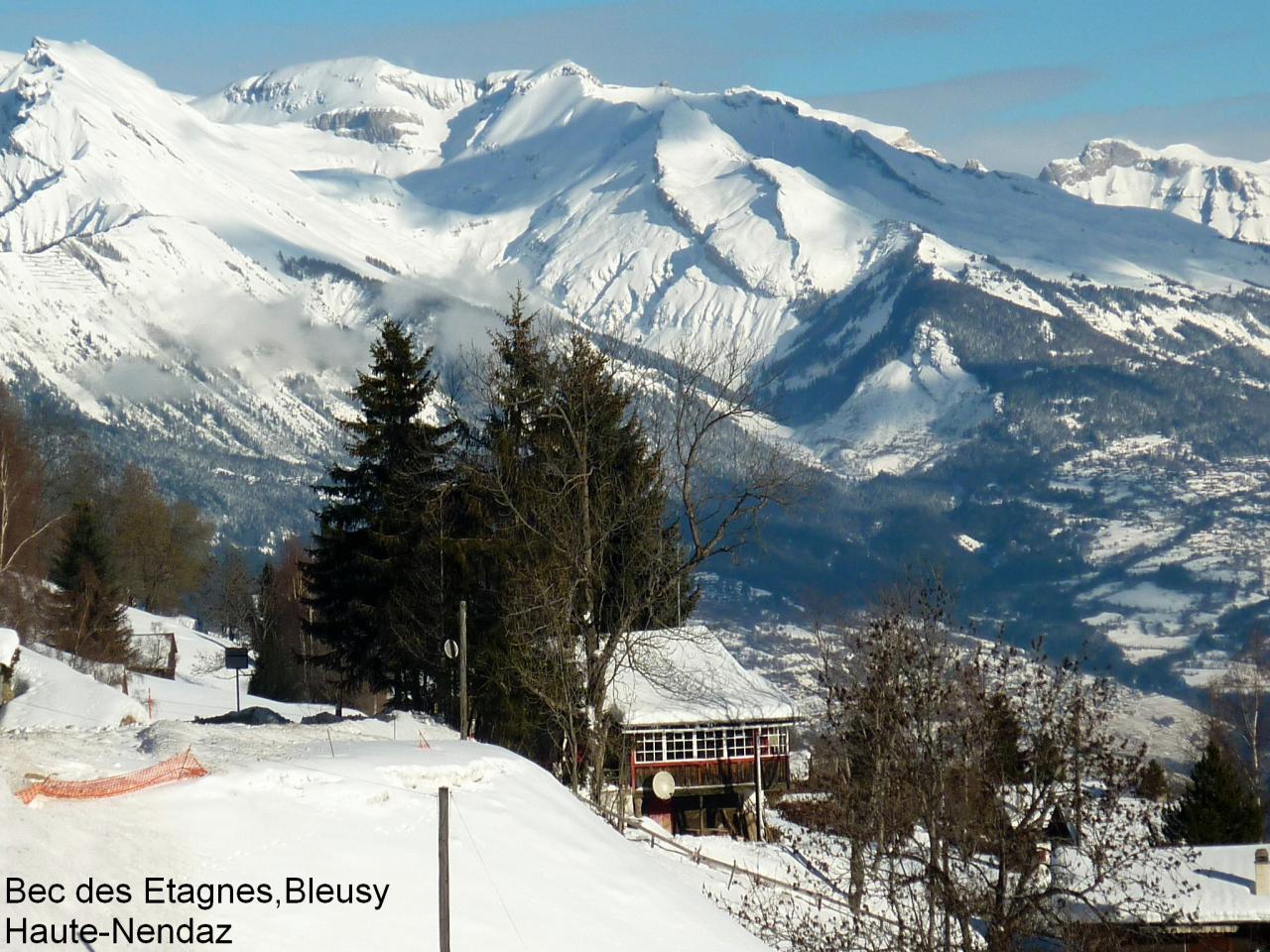 Bec des Etagnes , vue du Sud