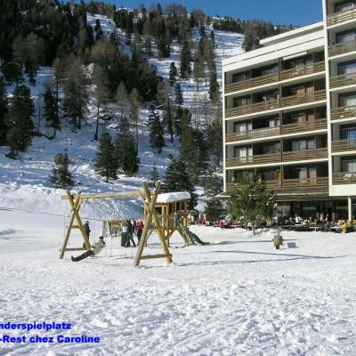 Siviez, Ausgangstation für die Ski-Arena 